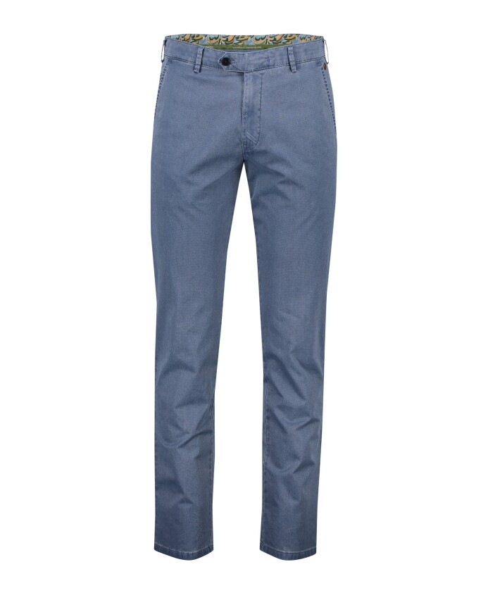 pantalon-dete-slim-fit-en-coton-bleu