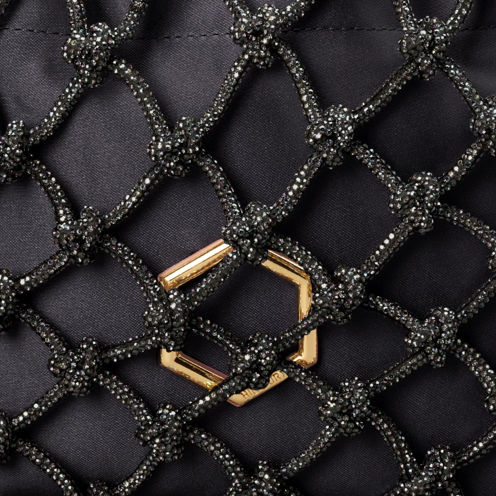 Hibourama Carrie Fonkelende Mini Tas Black Dames