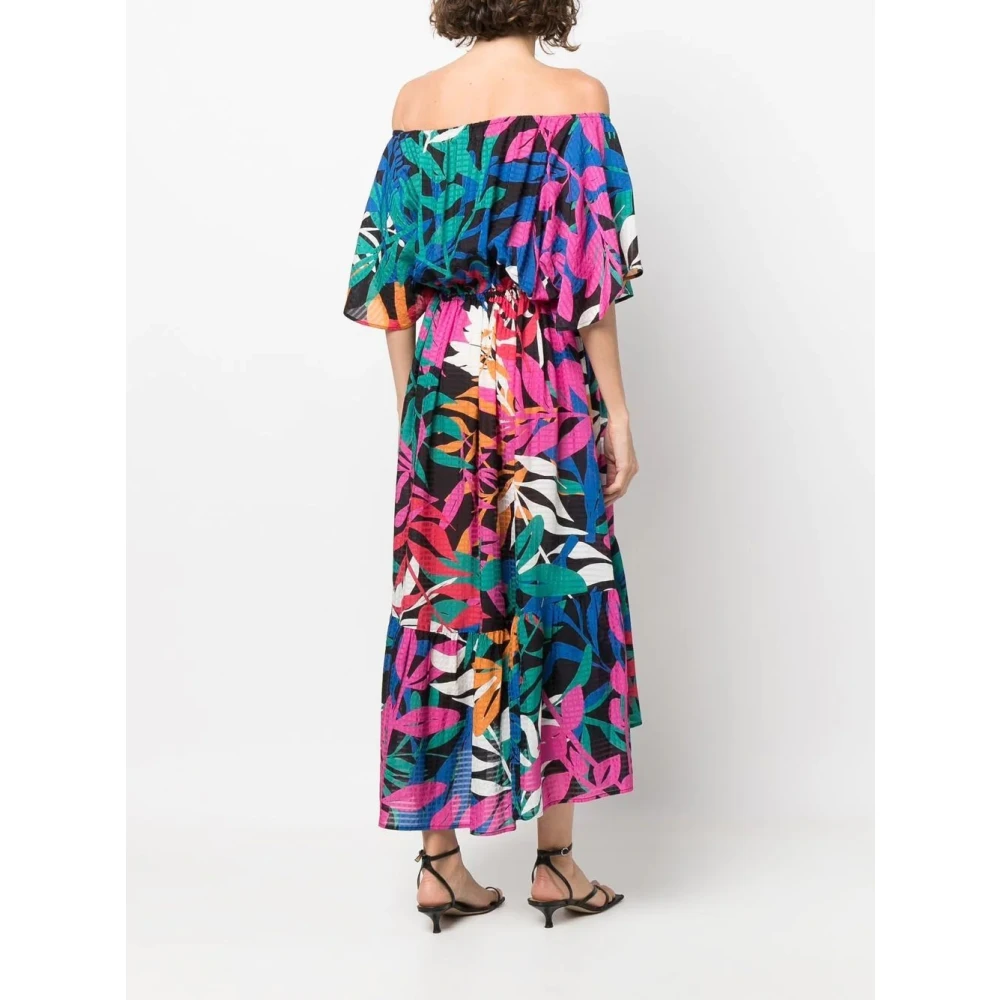 Eres Lange Citroen Jurk Multicolor Dames