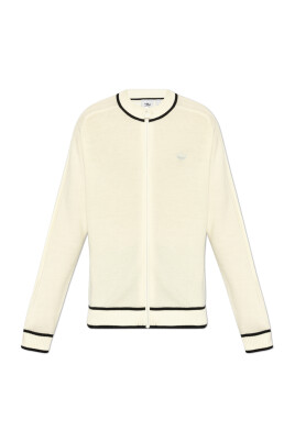 cardigan-with-logo