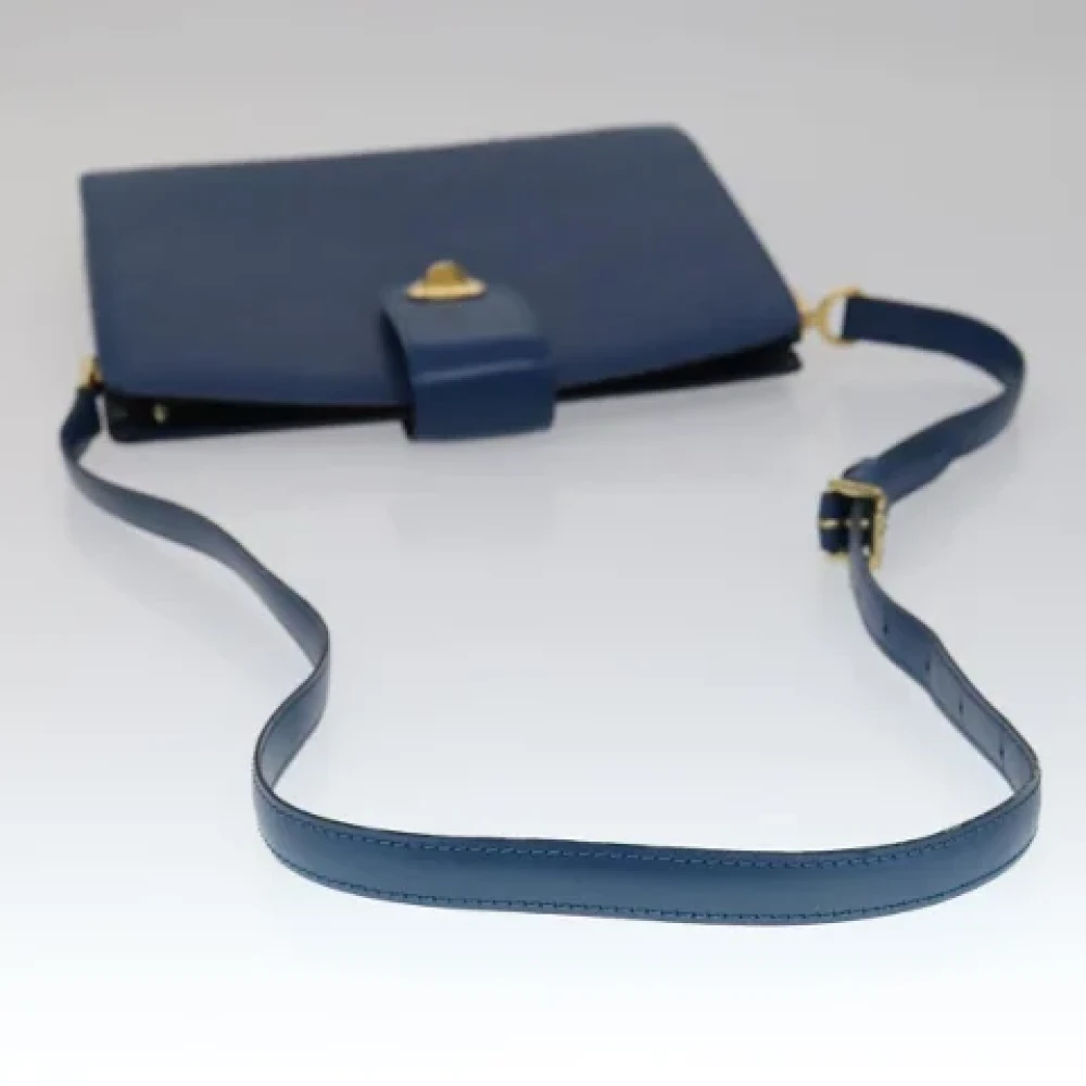 Louis Vuitton Vintage Pre-owned Leather louis-vuitton-bags Blue Dames