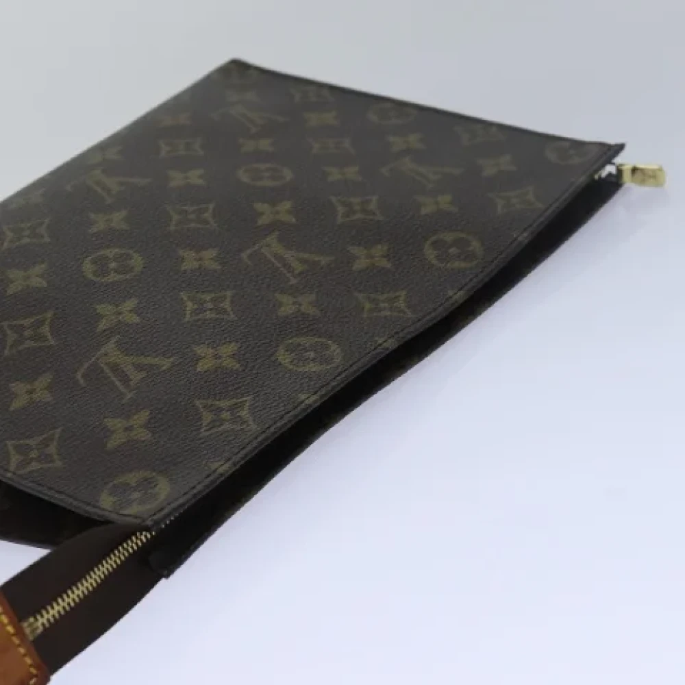Louis Vuitton Vintage Pre-owned Canvas pouches Brown Dames