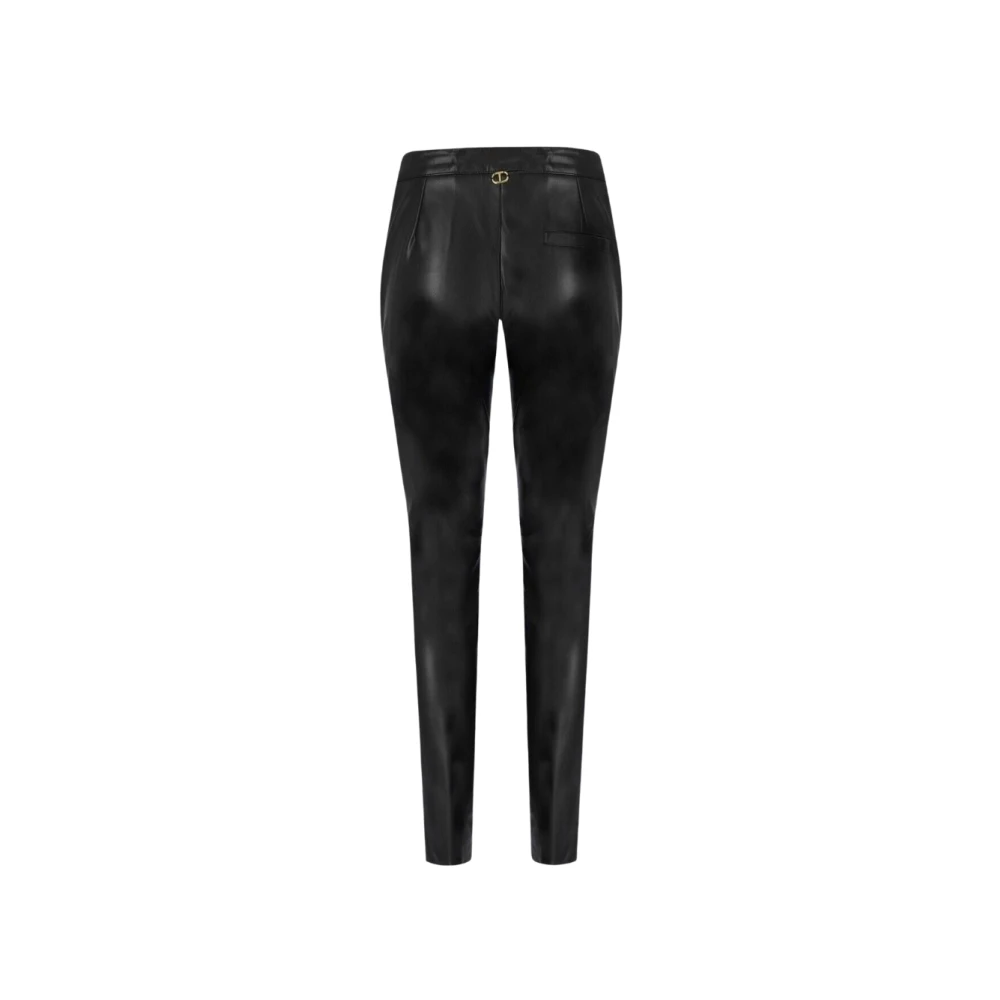 Twinset Stijlvolle Broek Black Dames
