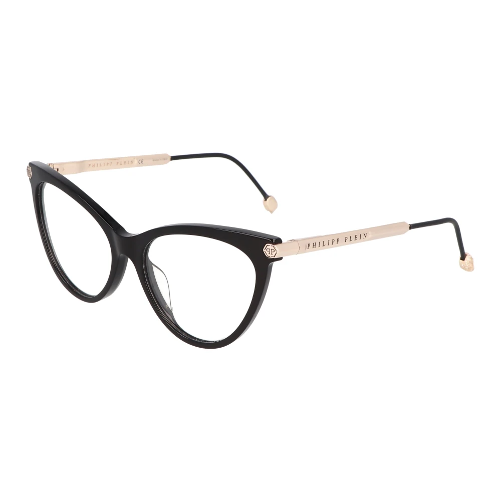 Philipp Plein Stijlvolle Cat Eye Bril Black Unisex