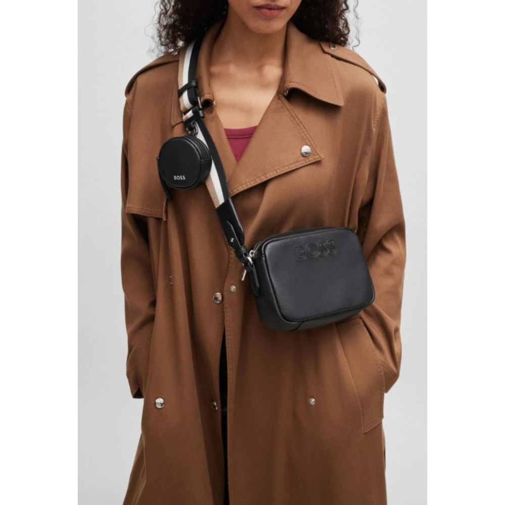 Hugo Boss Addison Crossbody Tas voor Vrouwen Black Dames