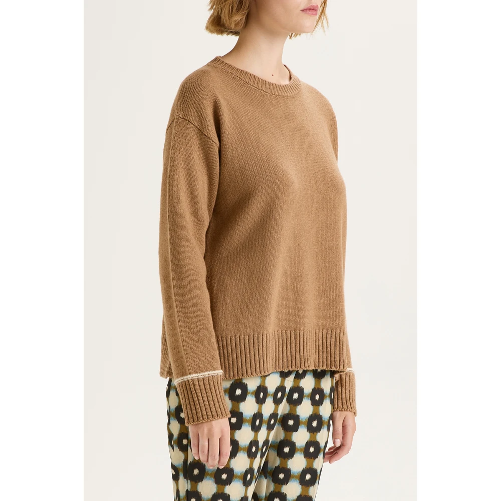 Maliparmi Sweater Brown Dames