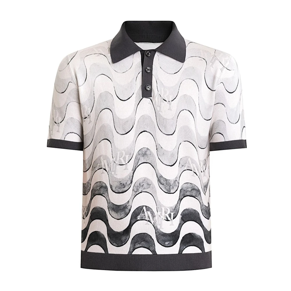 Amiri Men's Multicolor Polo - Polo Shirts - L - Tops