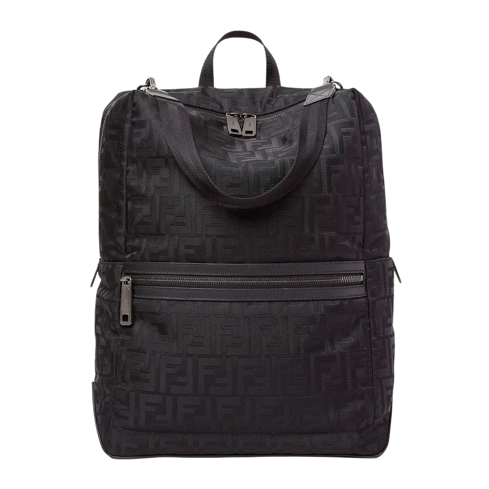 Fendi Men's Black Backpacks, One Size, Bags..