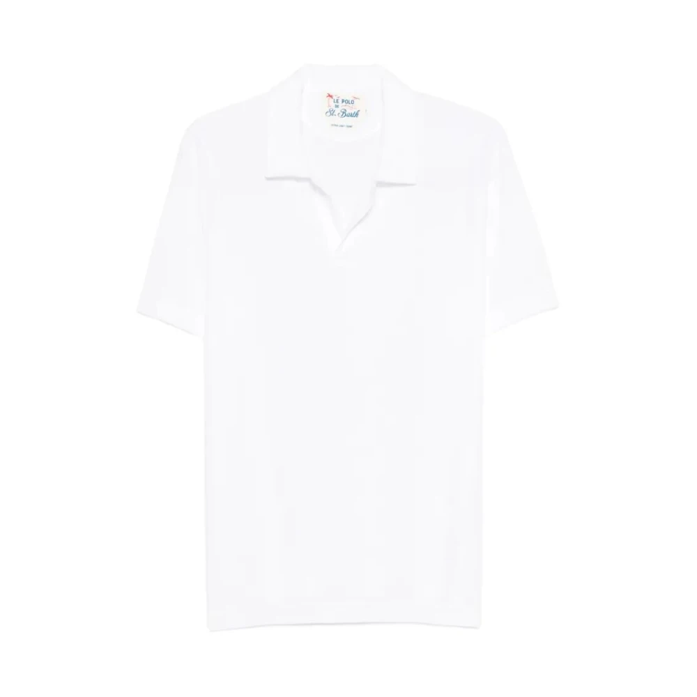 Mc2 Saint Barth Men's White Jeremy Terry Polo