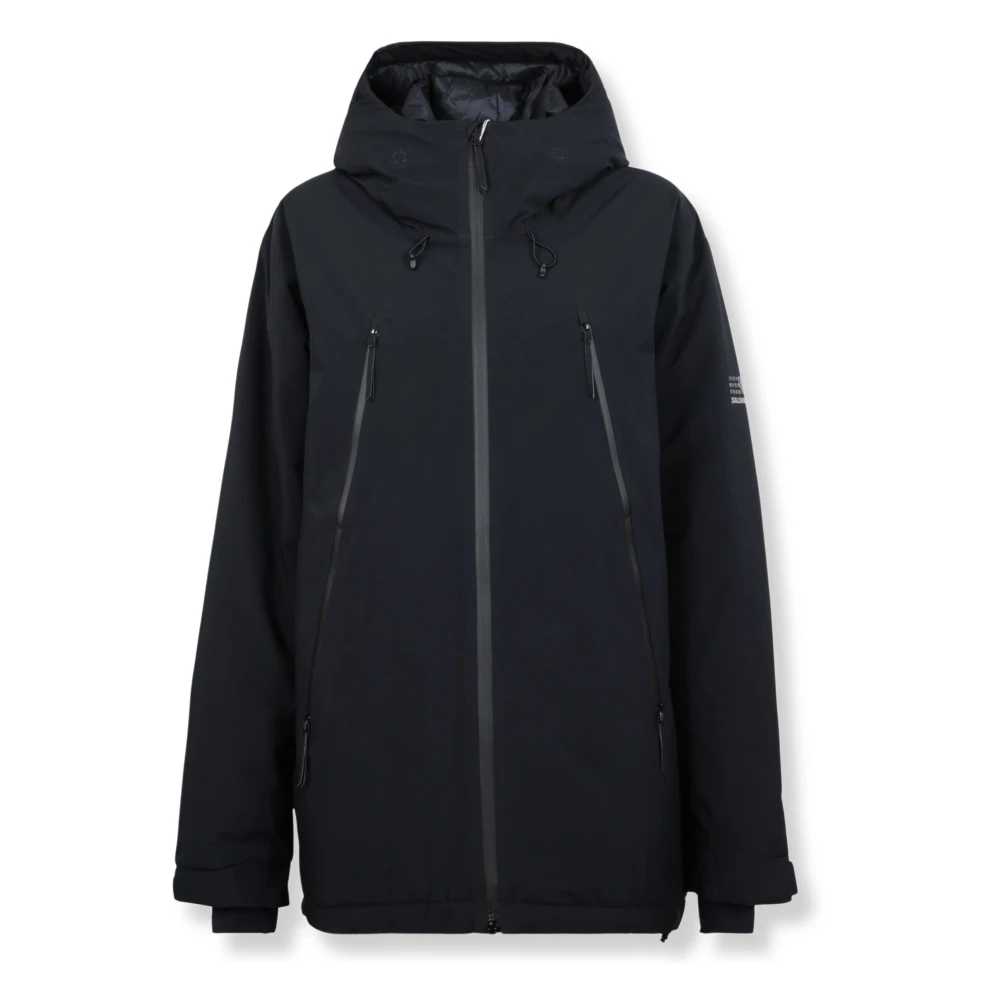 Mm6 Maison Margiela Women's Black Down Jacket X Salomon