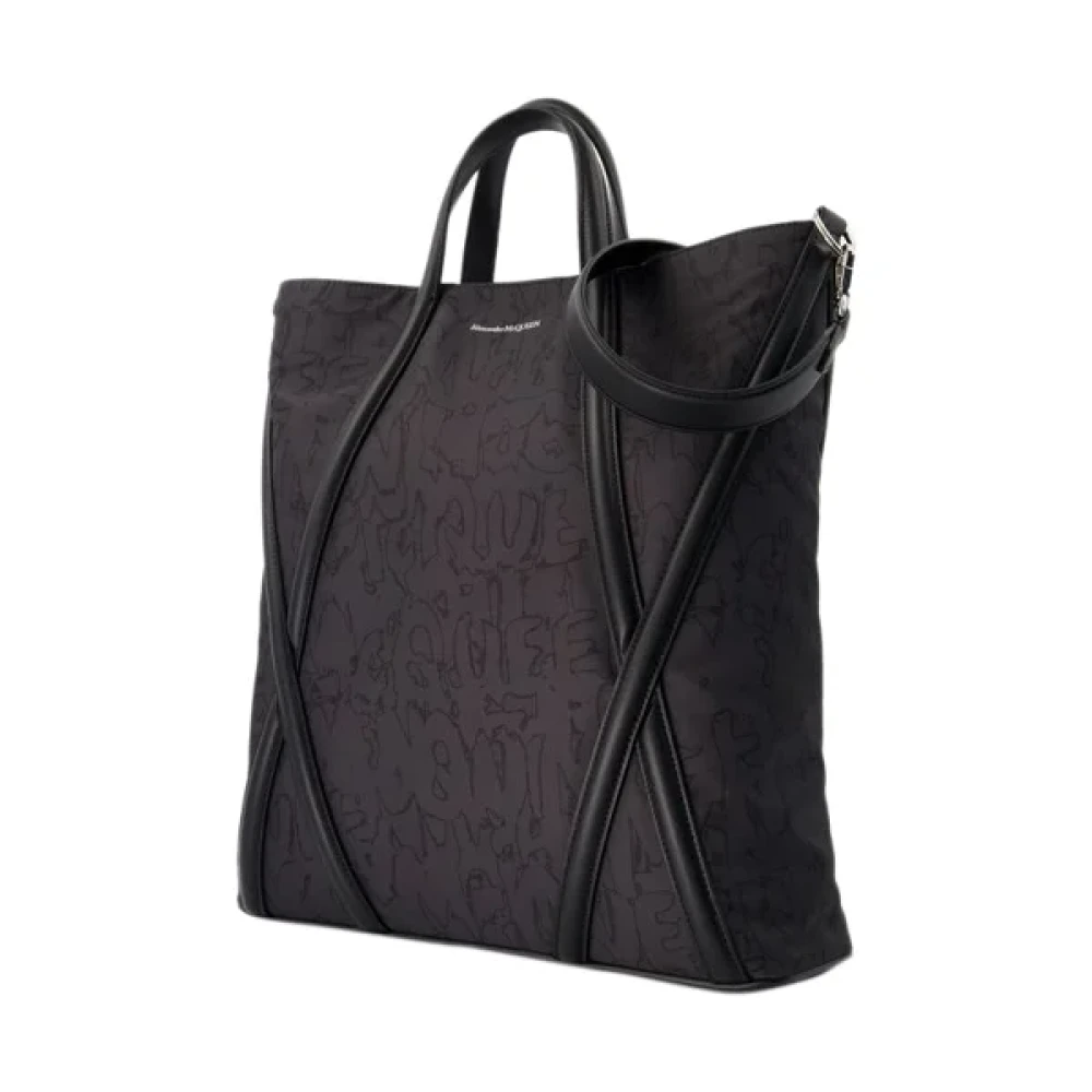 alexander mcqueen Nylon shoulder-bags Black Dames
