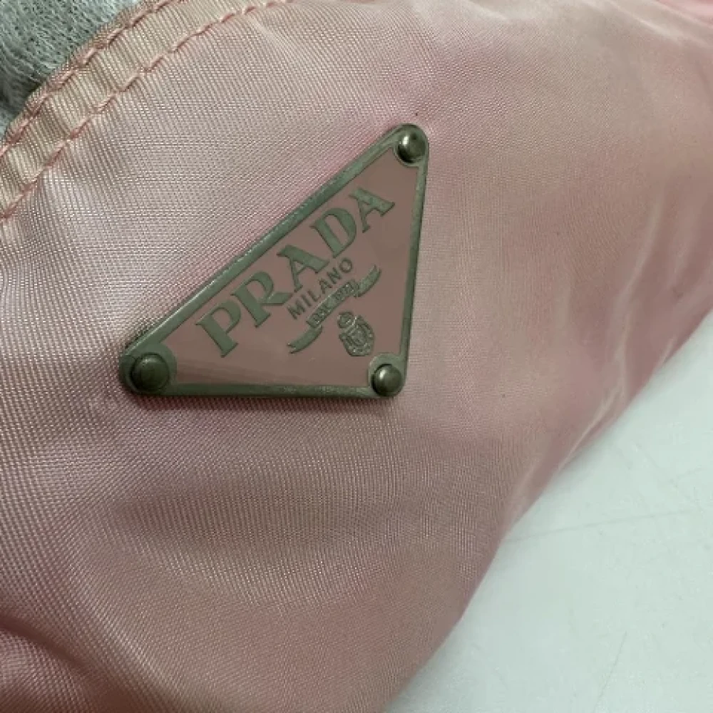 Prada Vintage Pre-owned Fabric prada-bags Pink Dames