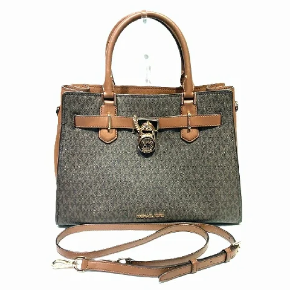 Michael Kors Pre-owned Canvas handbags Brown Dames