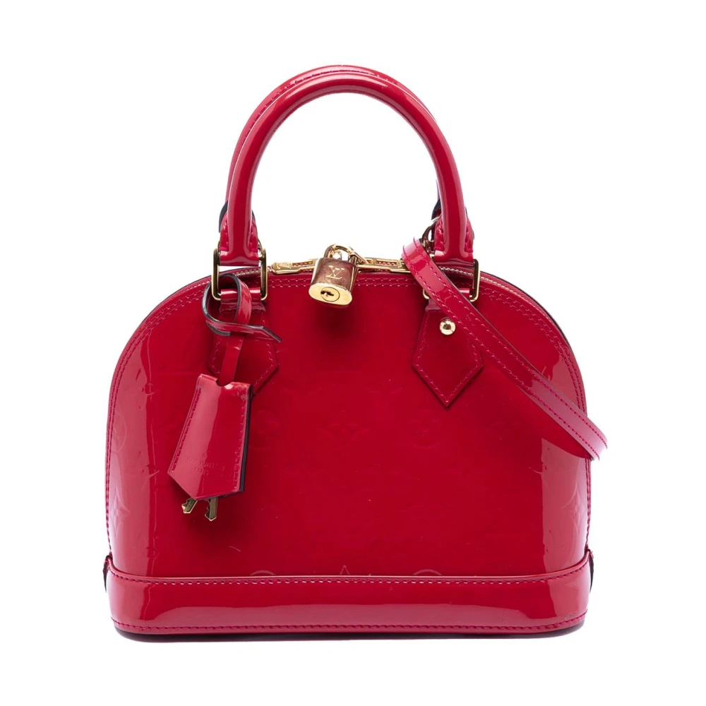 Louis Vuitton Vintage Women's Pink Pre-Owned Dome Satchel Handbag
