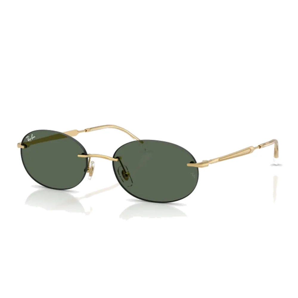 Ray-Ban Unisex Yellow Sunglasses, 54 Mm, Rb3767 Oval Sunglasses