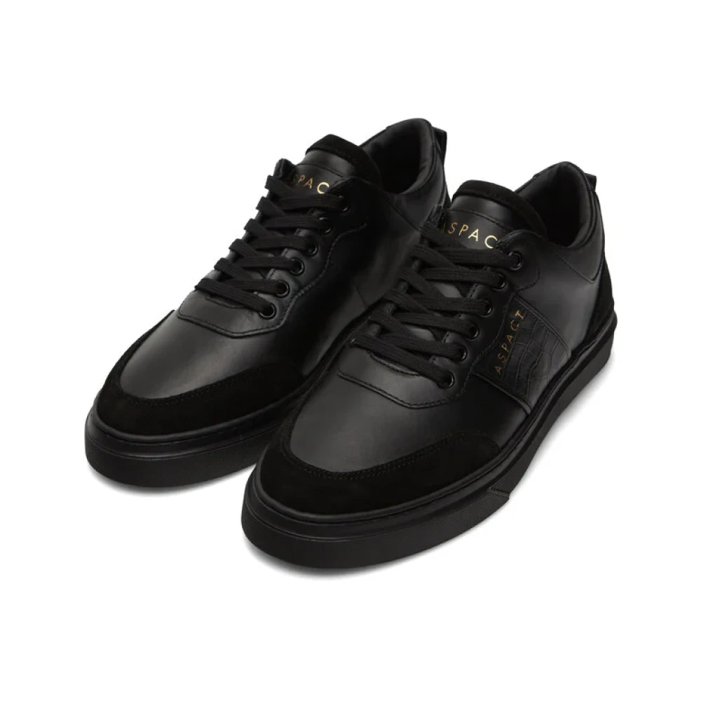 Aspact Luna Heren Zwarte Sneakers Black Heren Schoenen