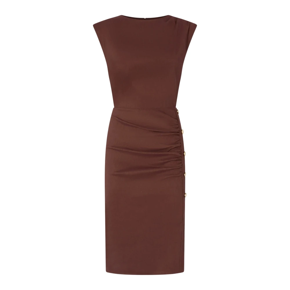 Pinko Women's Brown Alissa Dress - Short Dresses - L - Dresses