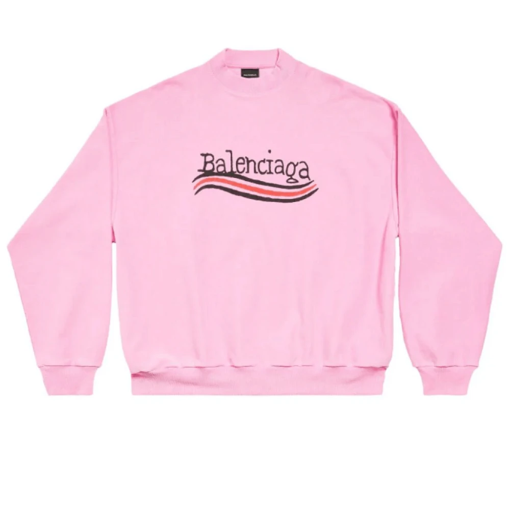 Balenciaga Politieke Campagne Sweatshirt Pink Dames