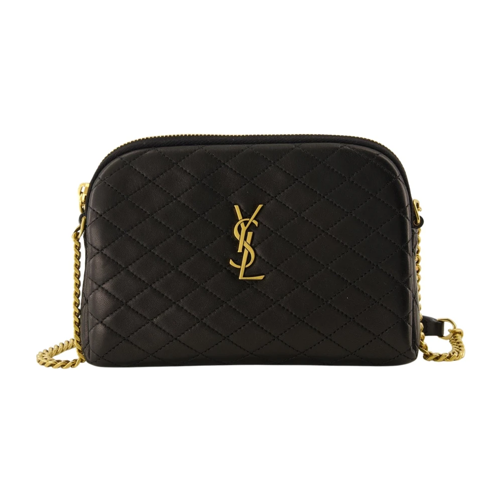 Saint Laurent Women's Black Gaby Camera - Cross Body Bags - One Size - Bags