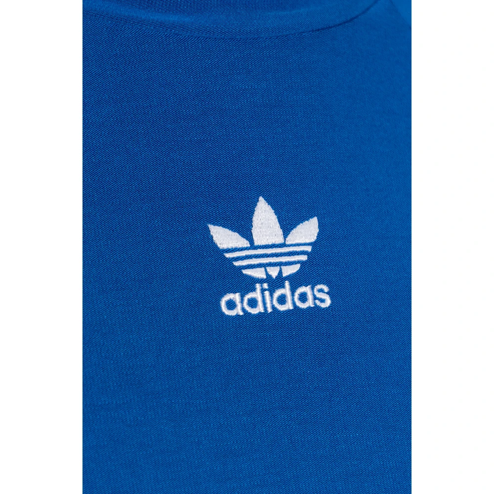 adidas Originals Top met logo Blue Dames