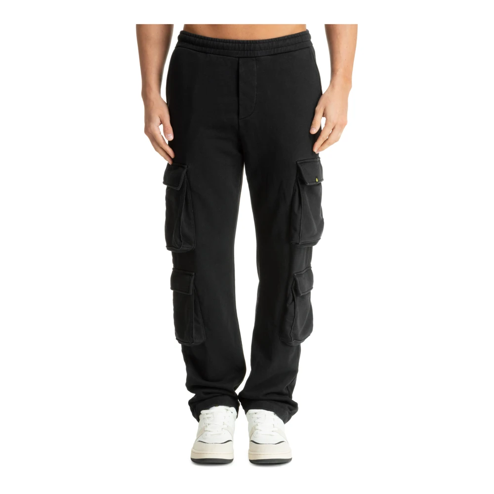 Barrow Cargo Broek met Trekkoord en Elastische Taille Black Heren