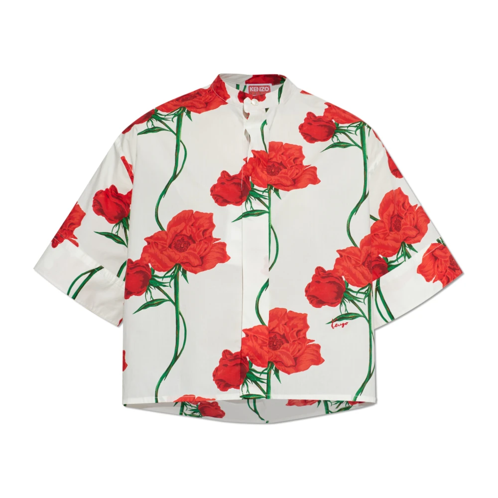Kenzo Donna Bianco Camicette S, New,
