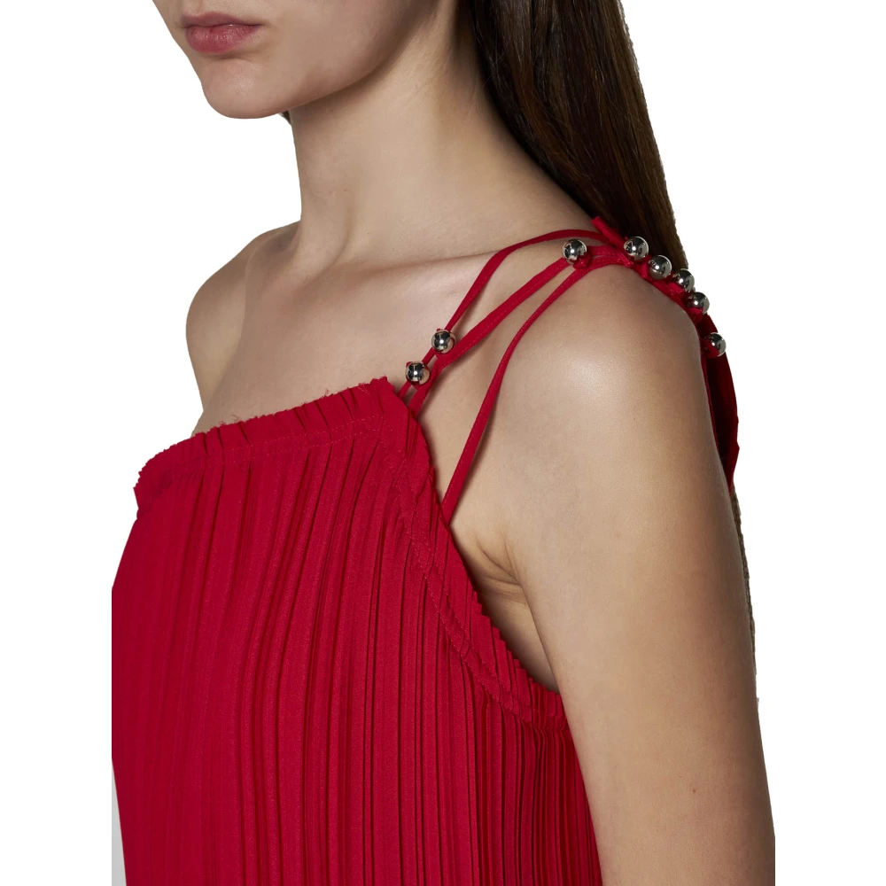 Lanvin Elegante Jurken Collectie Red Dames