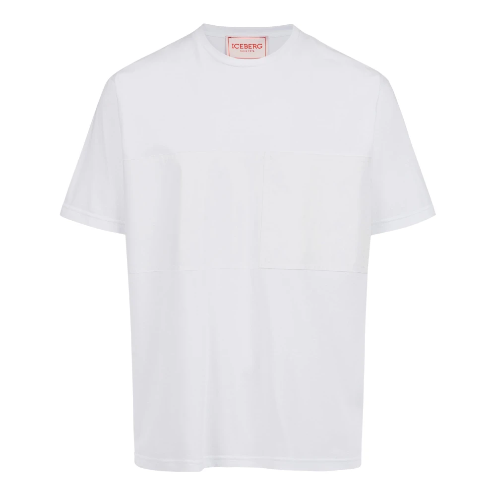 Iceberg - Tops > T-Shirts - White - Iceberg - Modalova
