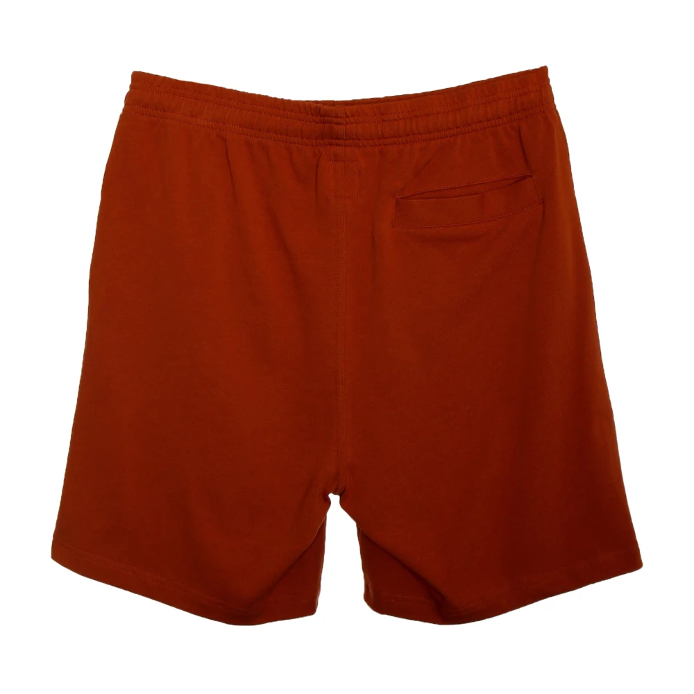 Brain Dead Elastische Taille Jersey Shorts Orange Heren