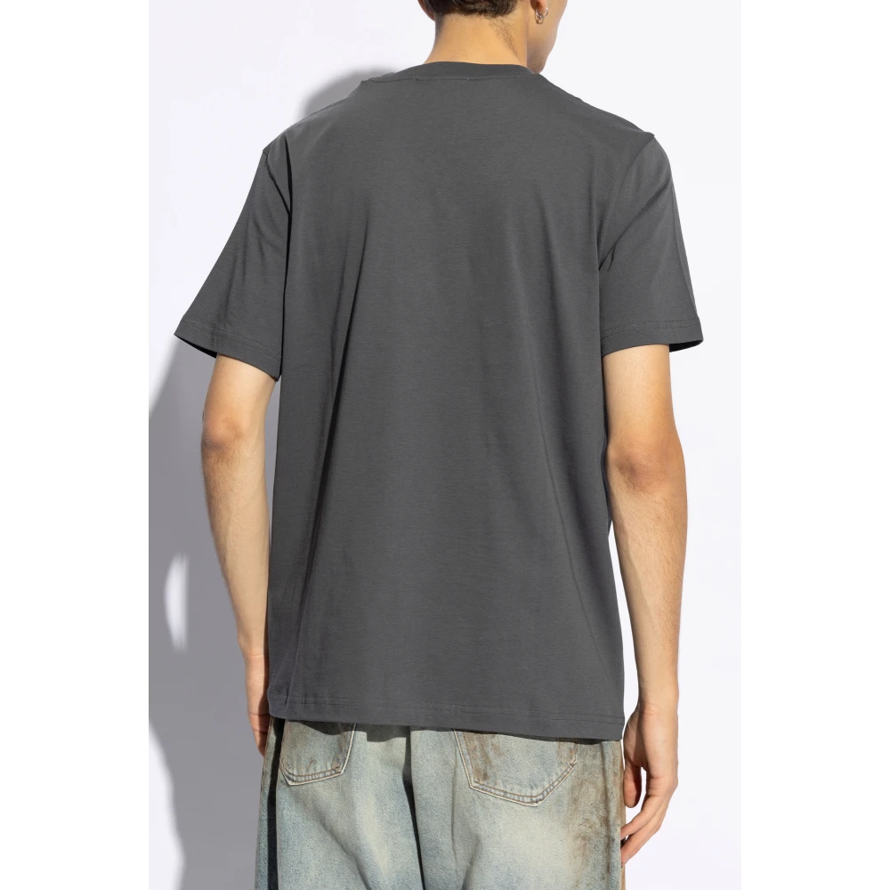 Iceberg T-shirt met logo Gray Heren