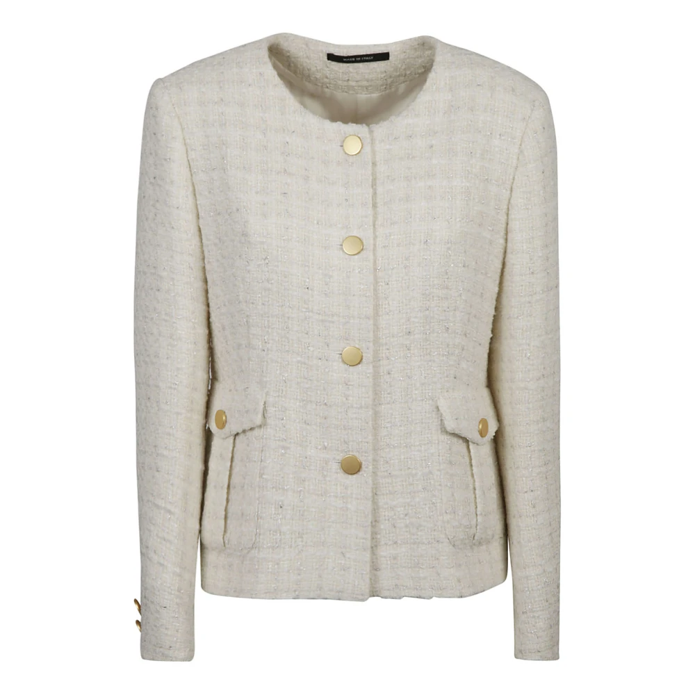 Tagliatore Jassen Crème Beige Dames