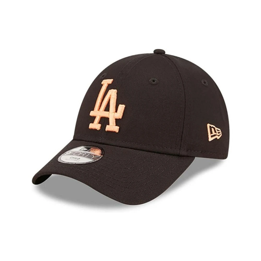 new era Zwarte Dodgers League Essential Pet Black Heren