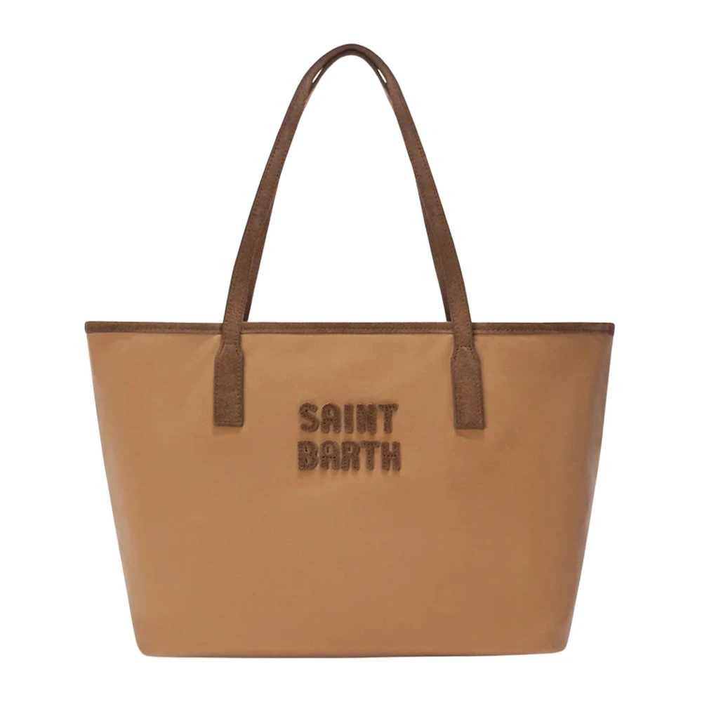 Mc2 Saint Barth Donna Marrone - Medium City Bag - Bags - One Size