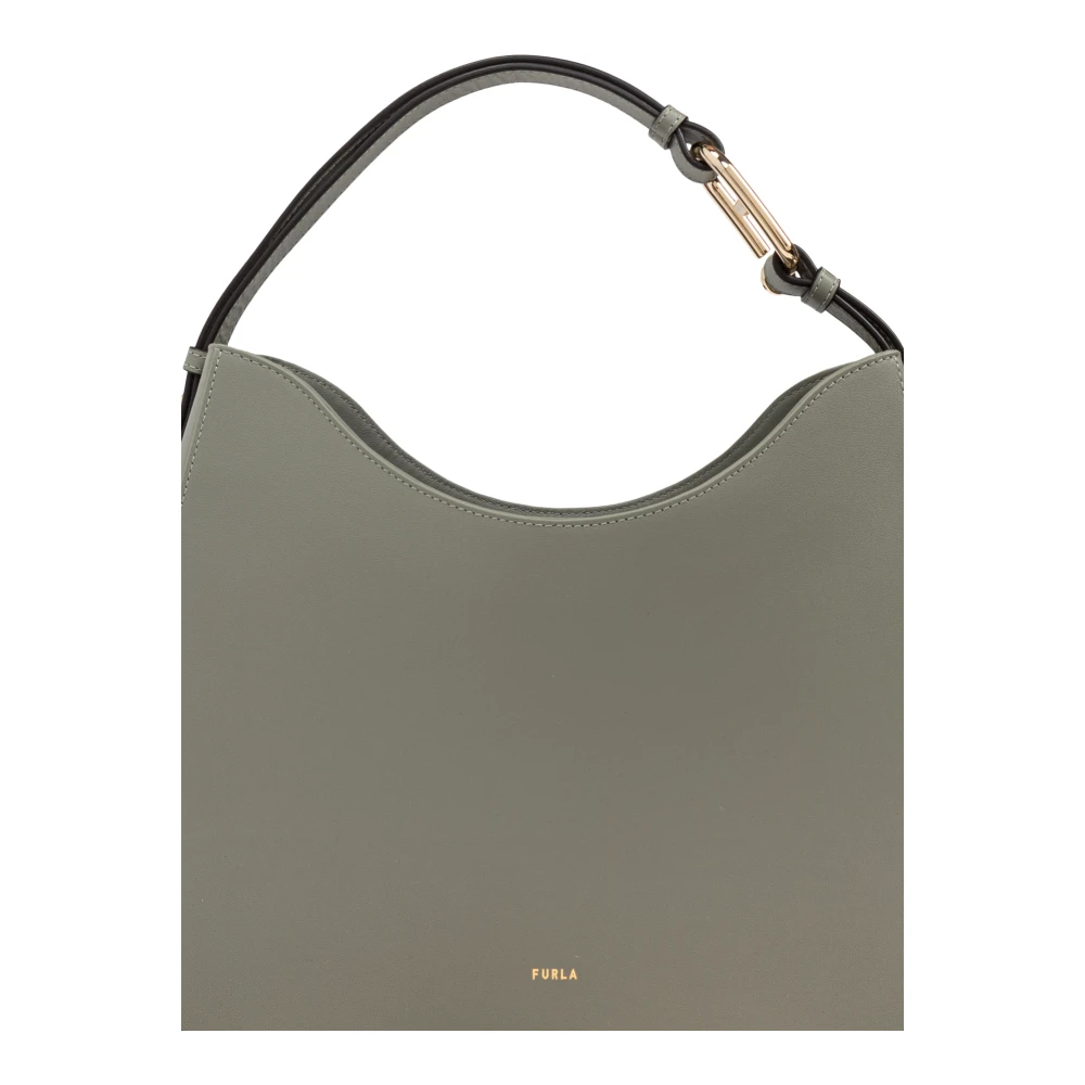 Furla Tas 'Nuvola Hobo Large' Green Dames