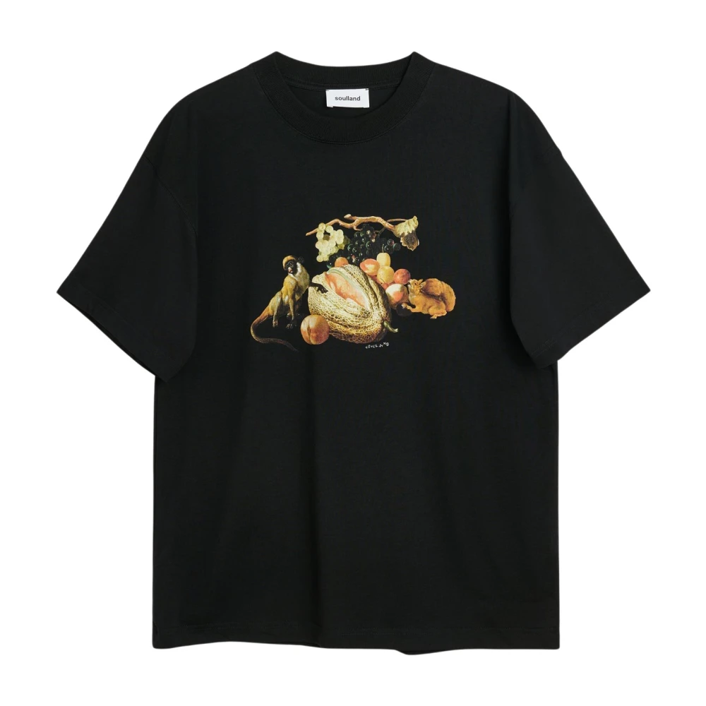 Soulland KAI Monkey Buisiness T-shirt Black Unisex