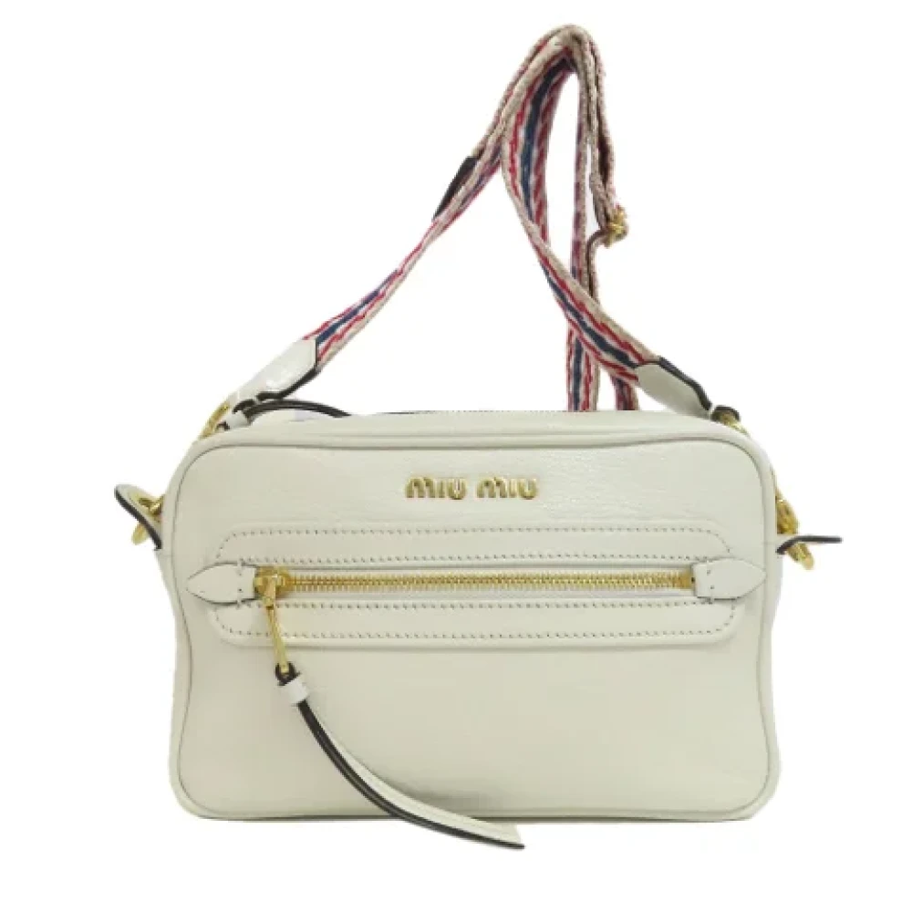 Pre-owned > Pre-owned Bags > Pre-owned Cross Body Bags - - Miu Miu Pre-owned - Modalova