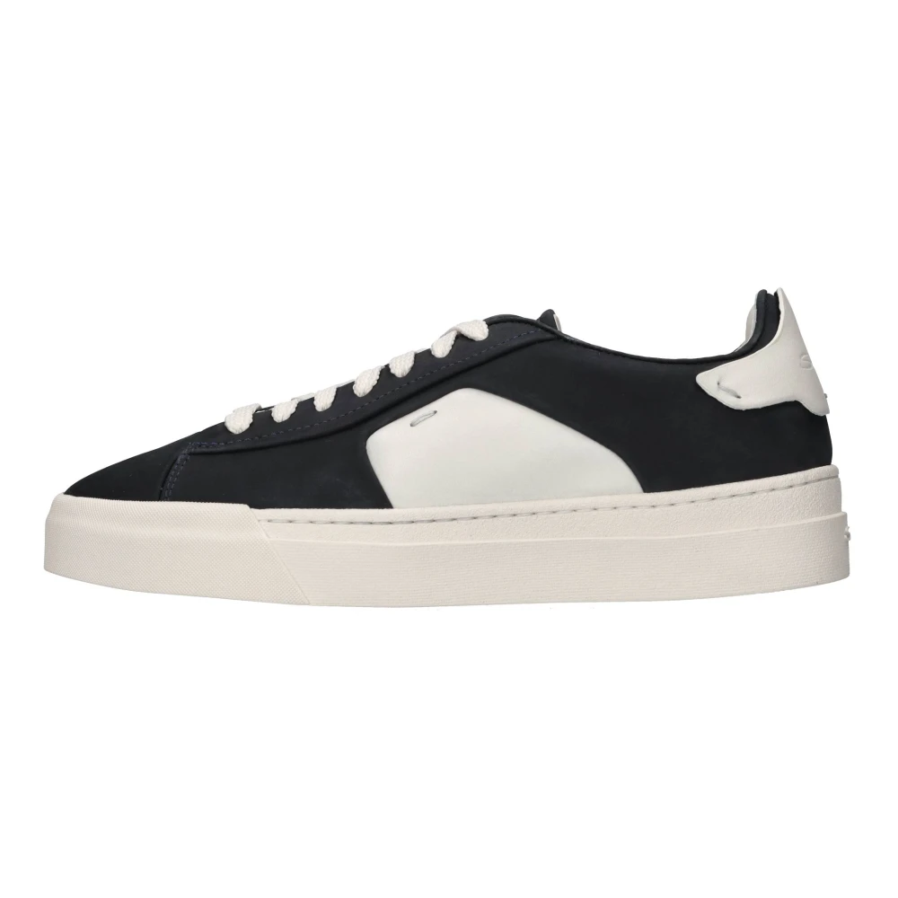 Santoni Leren Sneakers Heren Schoenen Veelkleurig Multicolor