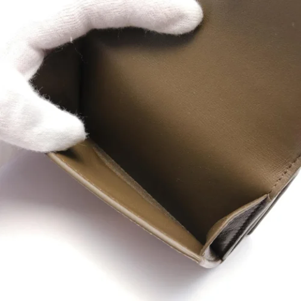 Burberry Vintage Pre-owned Canvas wallets Brown Dames