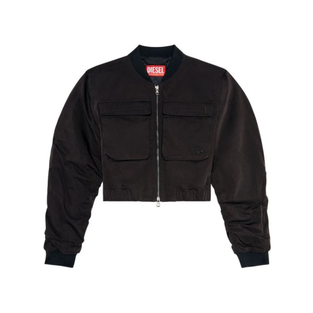 Diesel Women's Black Stylish Jacket For