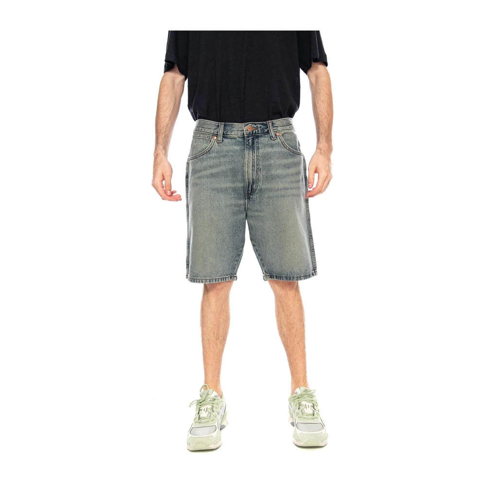 Wrangler Homme Bleu - Bermuda Denim Jeans - Shorts - Taille: W32
