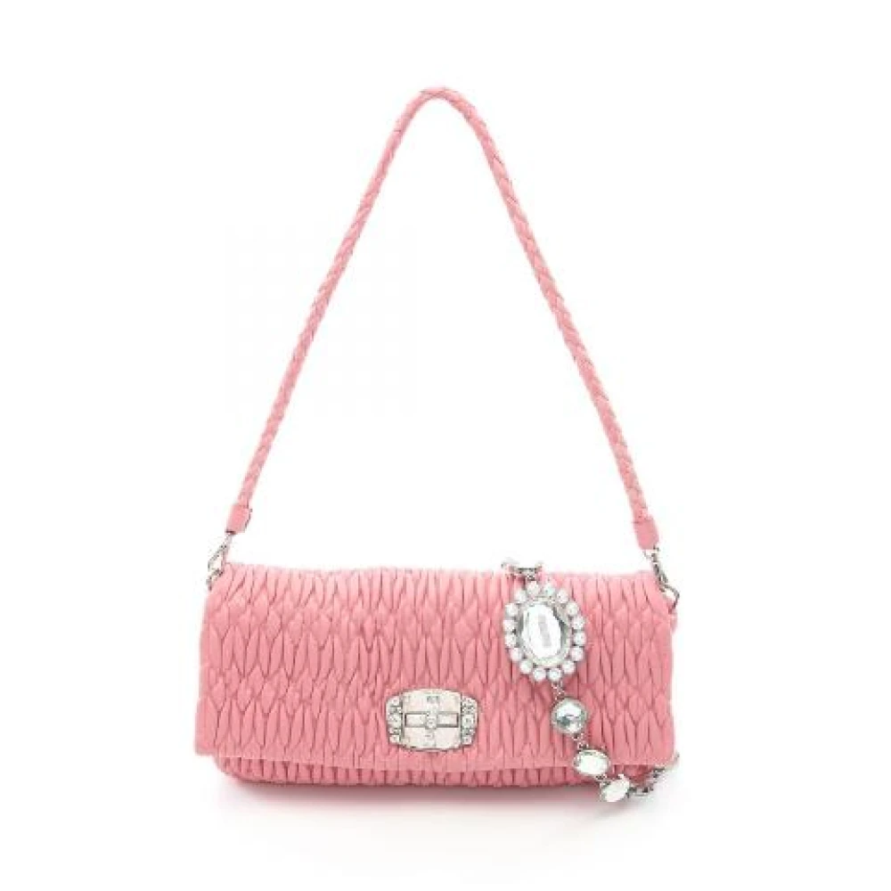 Pre-owned > Pre-owned Bags > Pre-owned Shoulder Bags - - Miu Miu Pre-owned - Modalova