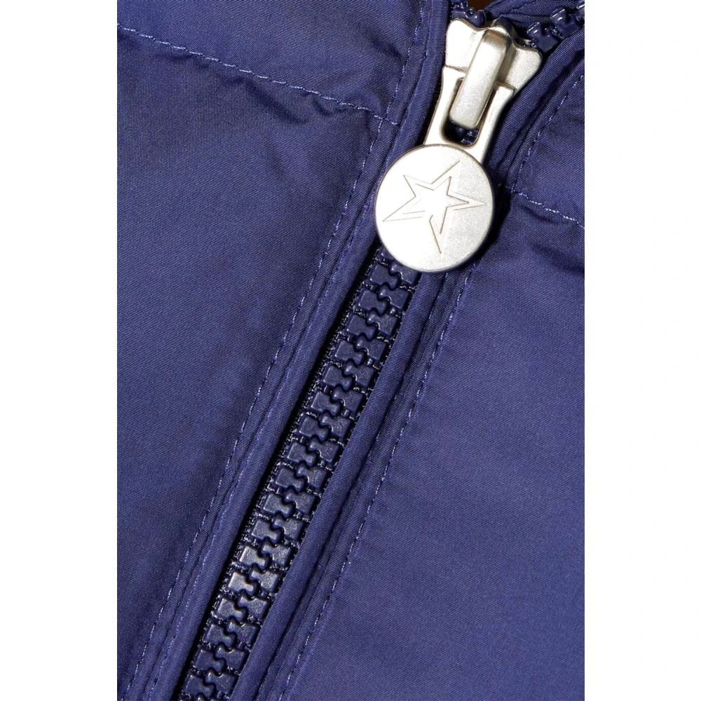 Perfect Moment Navy Polar Flare Jas met Capuchon Blue Dames