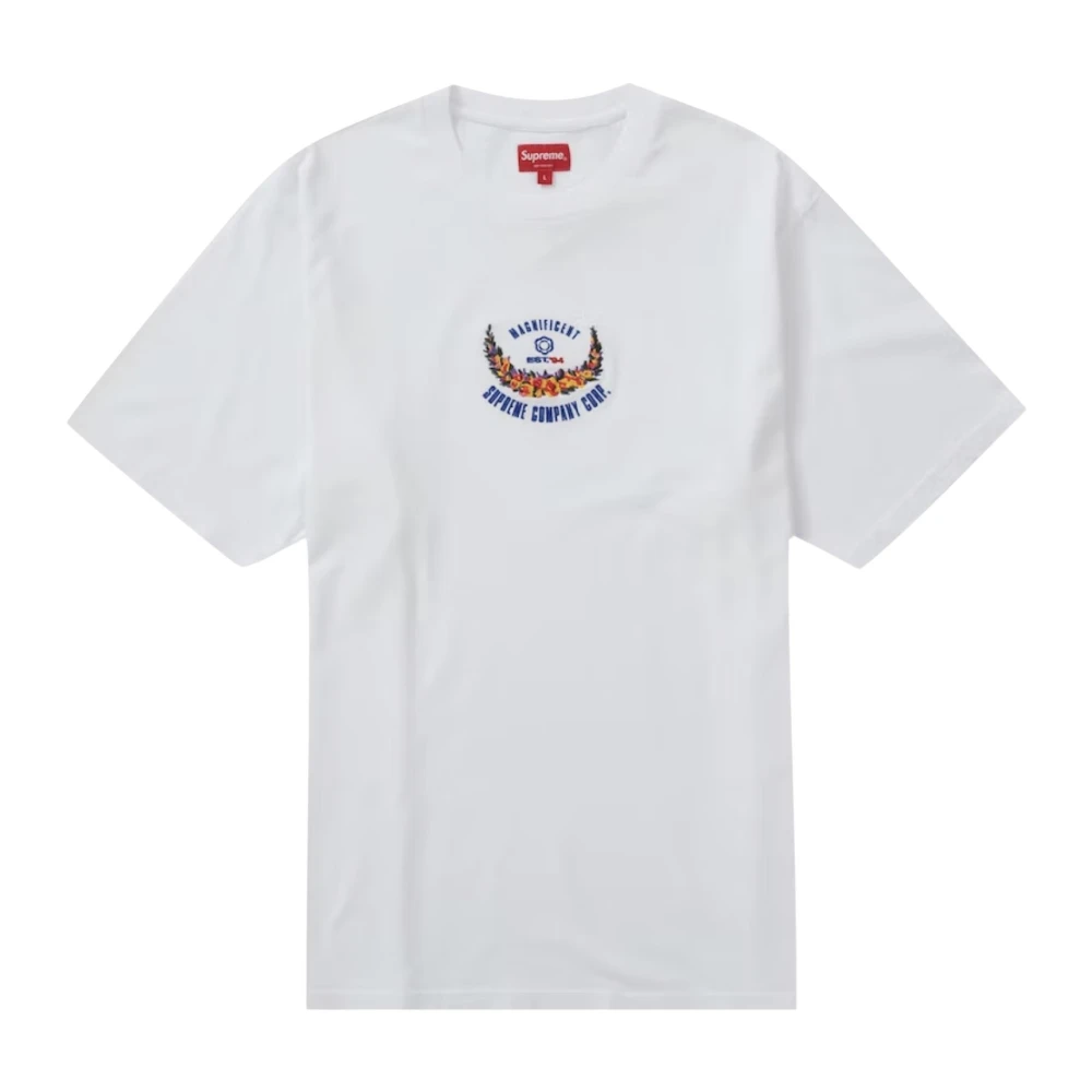 Supreme Witte Overwinning Korte Mouw Top White Heren