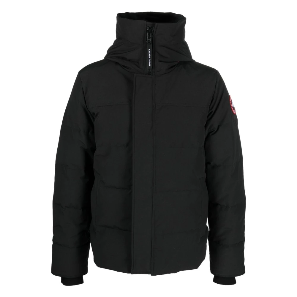 Canada Goose Zwarte Dons Parka Jas Black Heren