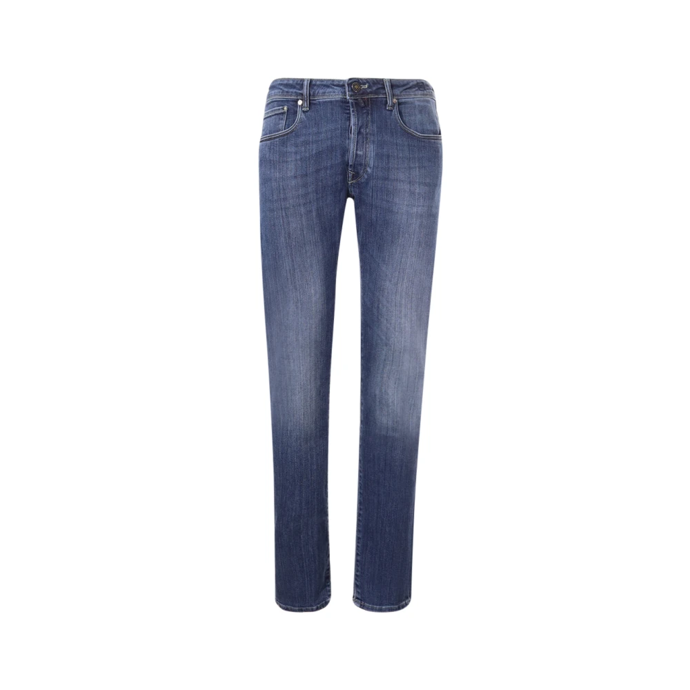 Incotex Blauwe Divisie Blauwe Jeans Blue Heren