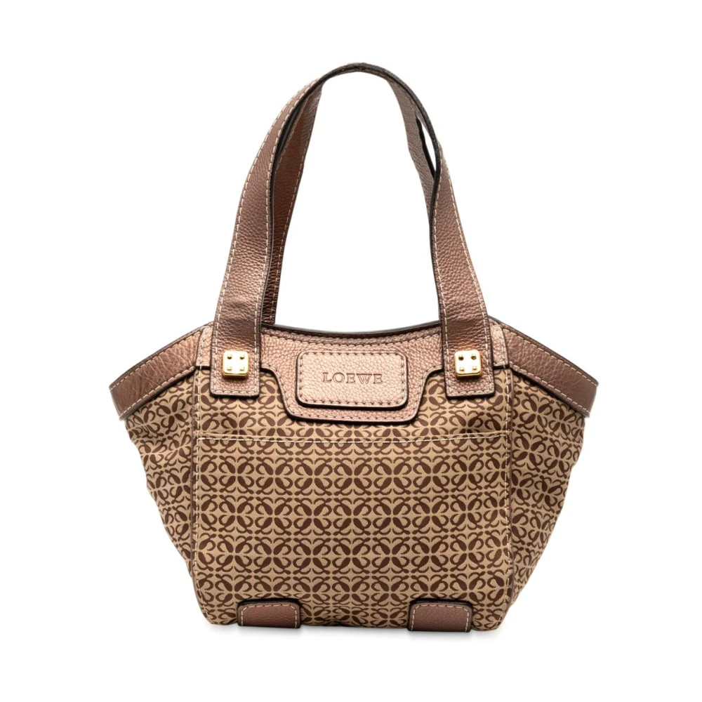 Loewe Pre-Owned Women's Brown Pre-Owned Patterned Tote Bag