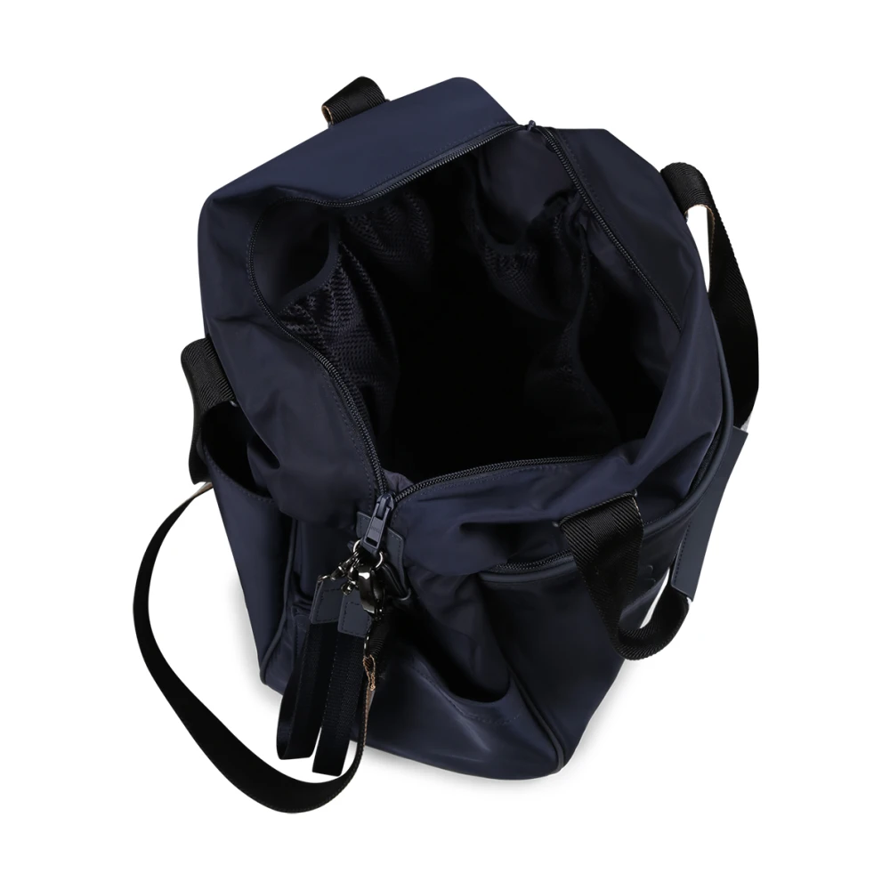 Hugo Boss Blauwe luiertas met meerdere functies Blue Unisex