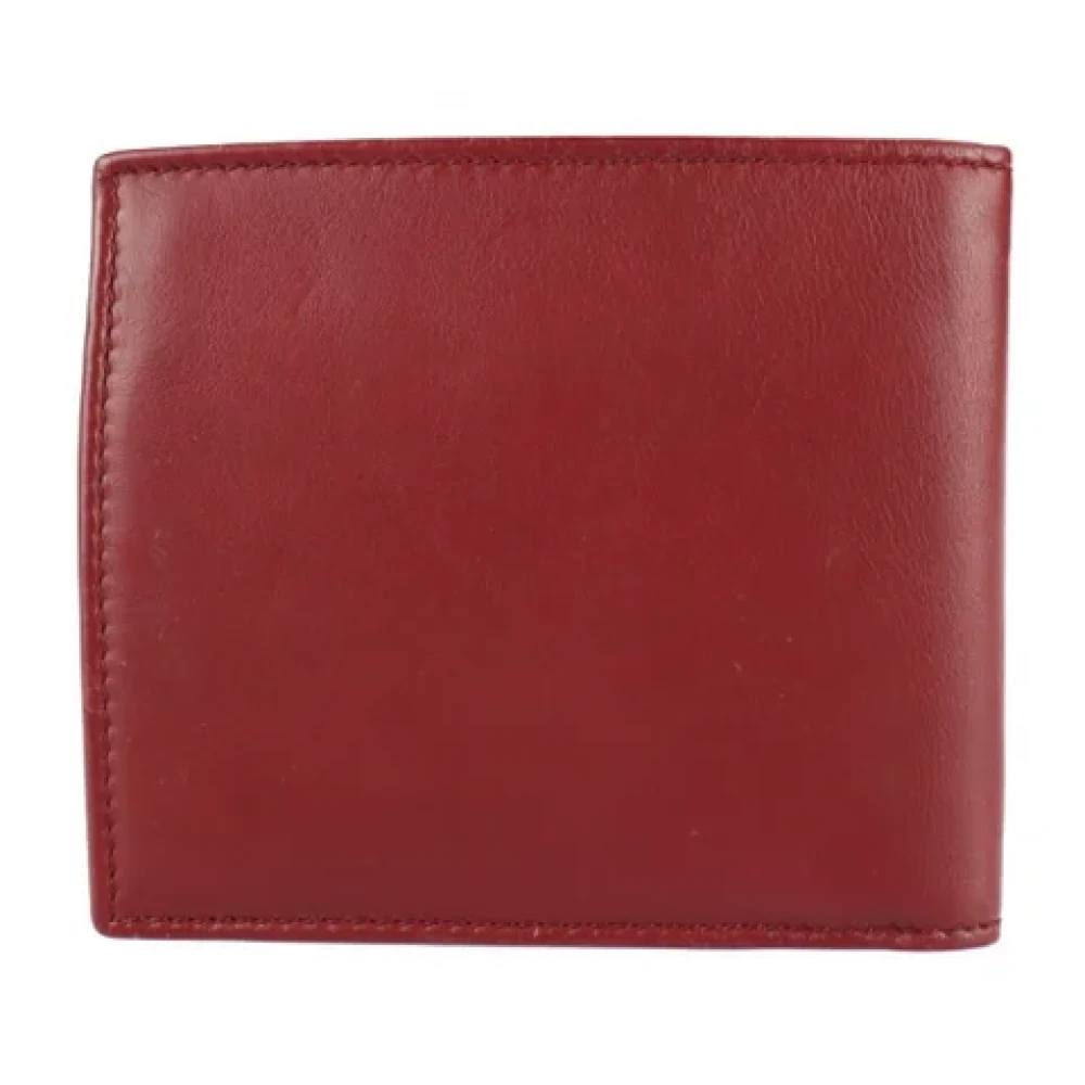 Gucci Vintage Pre-owned Canvas wallets Red Dames