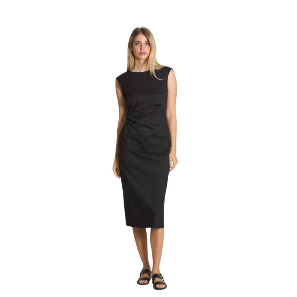 Marella Elegante Jurk Resultaat Black Dames
