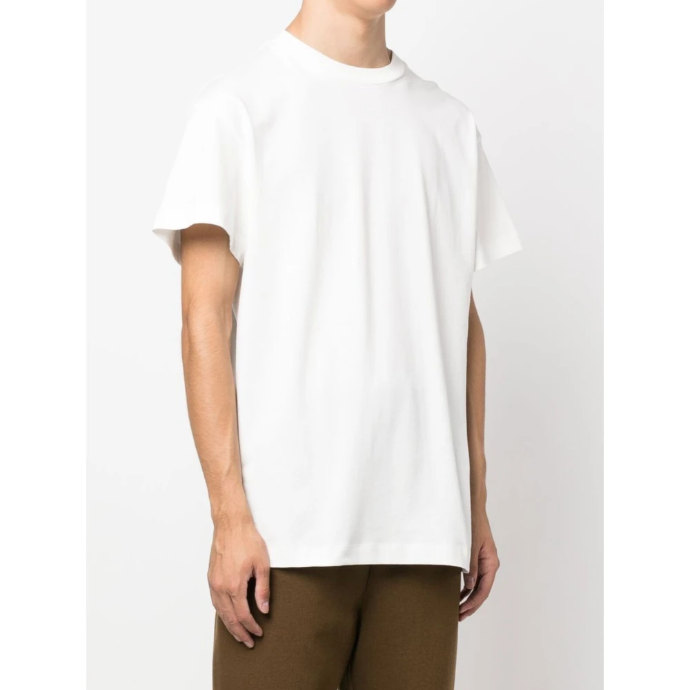 Jil Sander Witte T-shirt 3-pack White Heren
